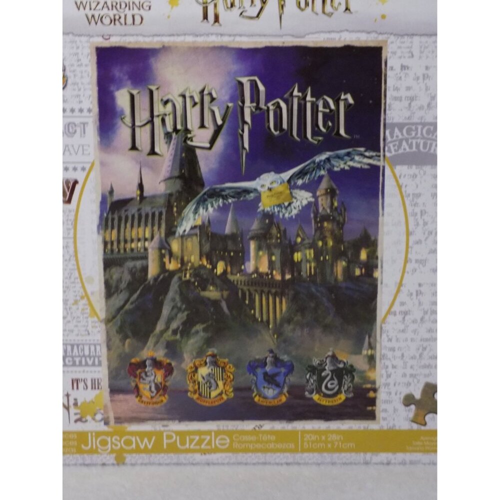 Harry Potter Wizarding World 1000 Piece Hogwarts Jigsaw Puzzle By Aquarius NEW